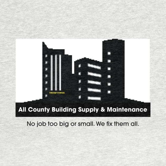 All County Building Supply & Maintenance by SunkenMineRailroad